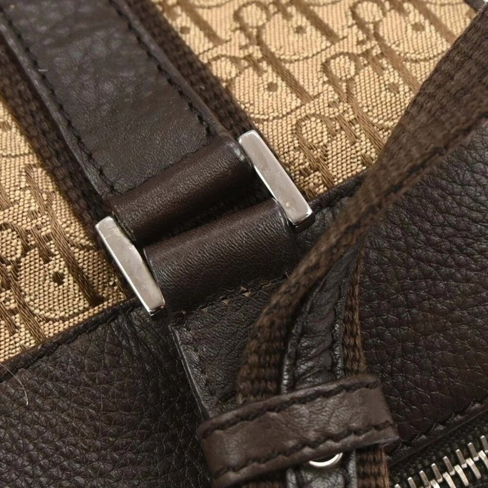 Christian Dior Brown Beige Street Chic Trotter Ha… - image 5